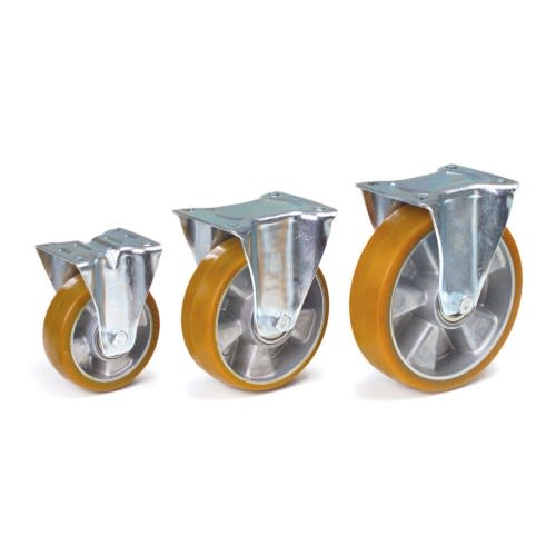 FETRA Bockrolle 71322 aus Polyurethan in drei verschiedenen Größen