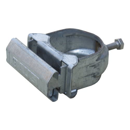 Universalklemmschelle Modell DUK aus Metall mit Schraubverschluss