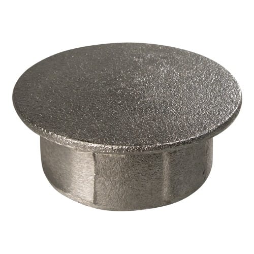 Abdeckkappe für Absperrgitter Plus 7 Standpfosten aus Metall