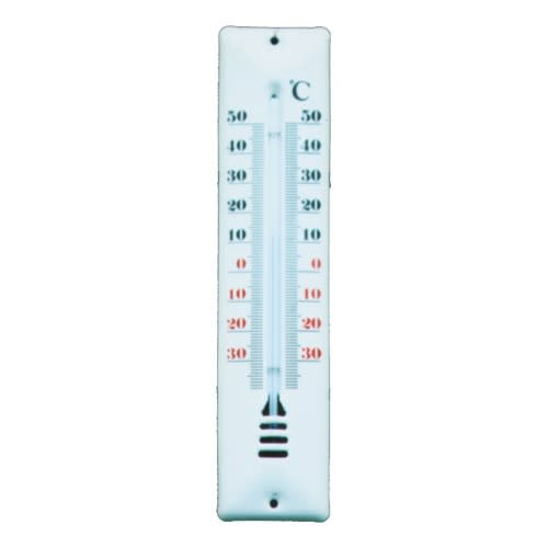 Emaille-Thermometer mit Celsius-Skala von -30 bis 50 Grad