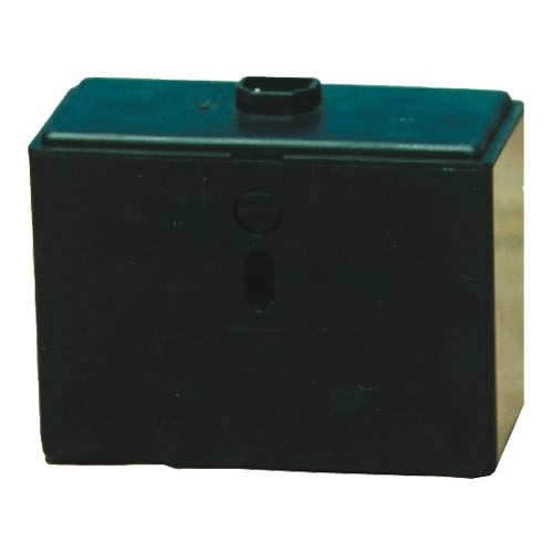 Schwarze Batteriebox Universal mit Deckel zur sicheren Aufbewahrung von Batterien