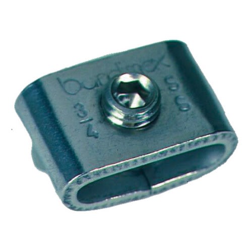 Metall Schraubschlaufe mit Schraube zur Befestigung