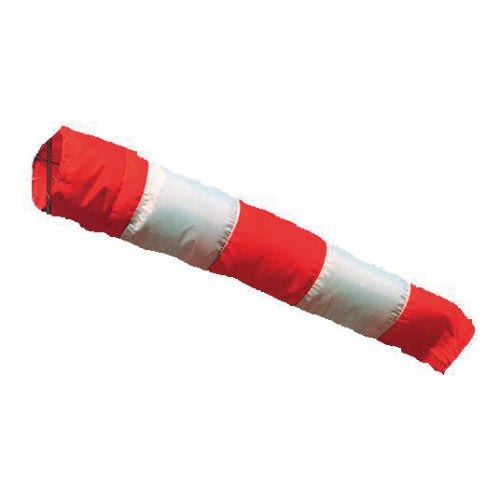 Windsack-Hülle Beaufort in rot und weiß, wetterfeste Windsackhülle für Windanzeige