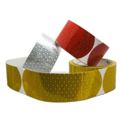 ORAFOL Konturmarkierung Reflexite VC104+ reflektierende Markierungsfolie in rot, gelb und weiß für Tankfahrzeuge