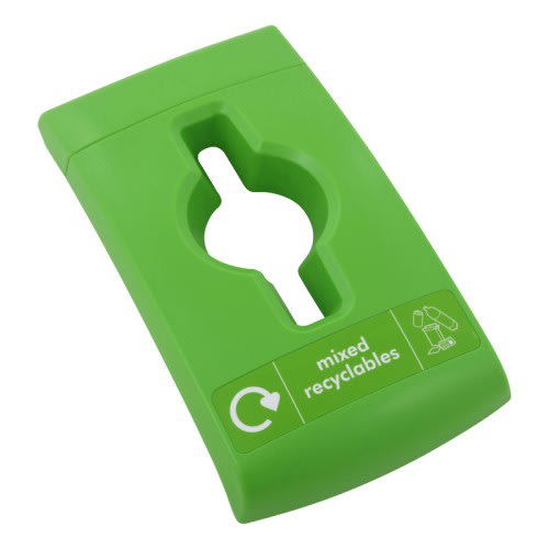 Deckel mit Propelleröffnung für Wertstoffcontainer ENVIROBIN