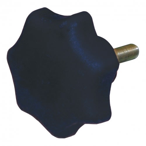 Sterngriffschraube für Gelenk-Teleskopleiter mit integrierten Holmverlängerungen