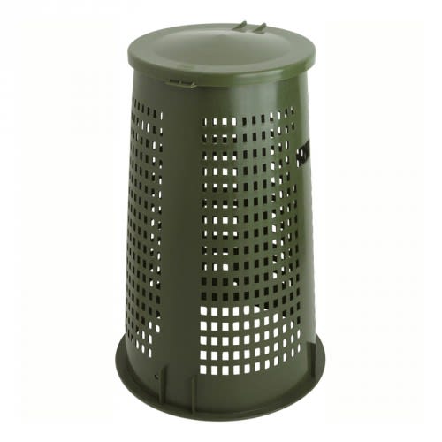 Müllbeutelhalter mit perforiertem Gehäuse - 110 Liter