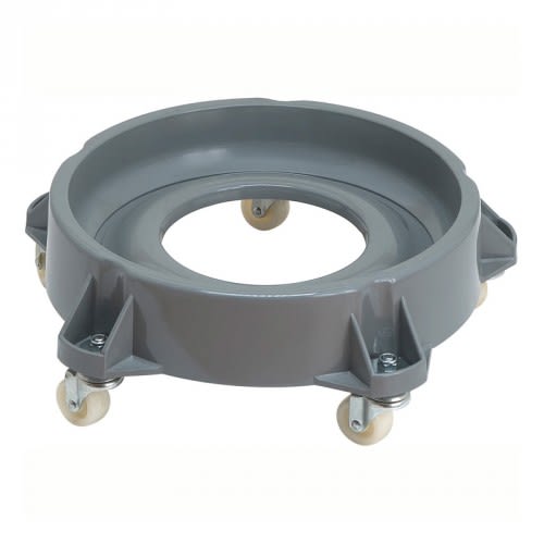 Rollwagen für Abfallbehälter mit offenem Oberteil