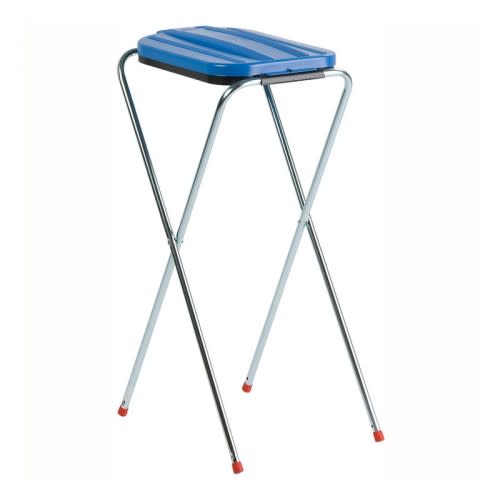 Faltbarer Müllsackständer mit farbigem Deckel, 1-farbig