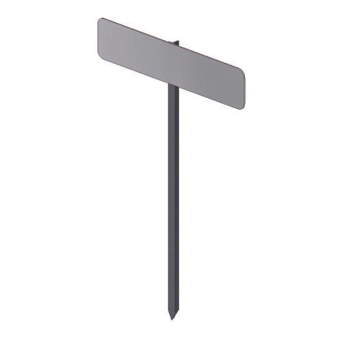 Stahlständer Stahlspiess für Parkplatzreservierungsschild zum Einschlagen