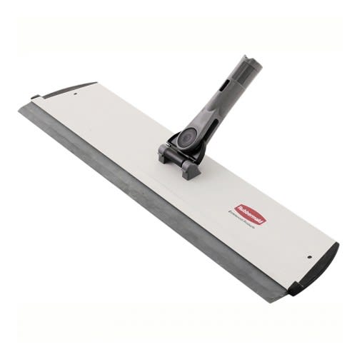 Mopphalter HYGEN Quick-Connect mit Abzieher von Rubbermaid in weiß und grau