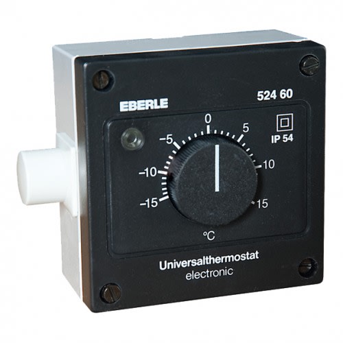 Thermostat für Verkehrsspiegel DIAMOND Universalthermostat electronic von Eberle mit Temperatureinstellung von -15 bis 15 Grad Celsius