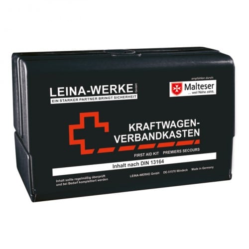 KFZ Verbandkasten STAR II von LEINA-WERKE mit Malteser Empfehlung, Kraftwagen-Verbandkasten nach DIN 13164