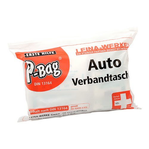 KFZ Verbandtasche P-Bag Compact Auto Erste Hilfe Verbandtasche nach DIN 13164