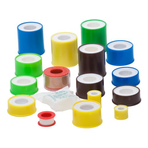 Heftpflasterspulen in verschiedenen Farben und Größen von Mediplast