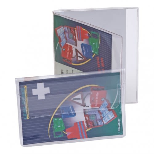 Pflastermäppchen 6-teilig mit transparentem Kunststoffetui und verschiedenen Pflastern