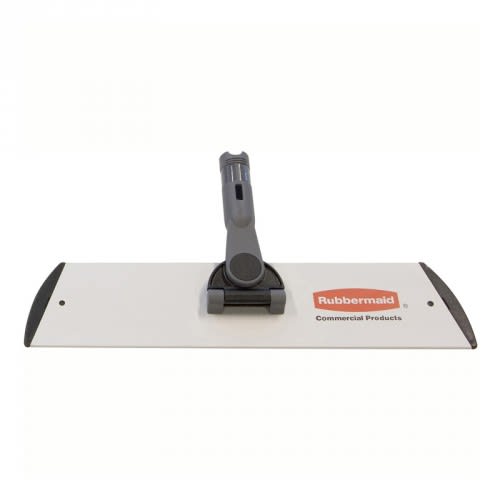 Mopphalter HYGEN Quick-Connect von Rubbermaid in weiß und grau mit Logo