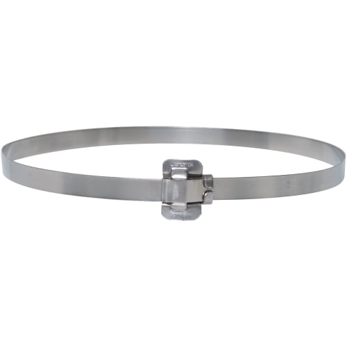 30m Edelstahlband mit Verschluss im Abrollkarton