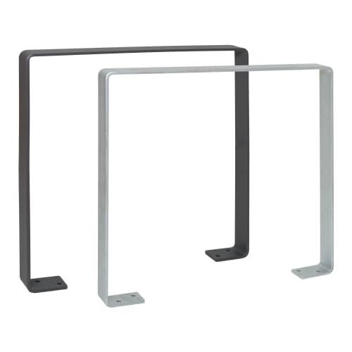 Anlehnbügel GILA Fahrradanlehnbügel ohne Knieholm in zwei Farben