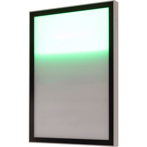 go2 Wandschild digitale frei-belegt-Anzeige mit grünem Licht, funkgesteuert, mit wechselbarer Beschriftung