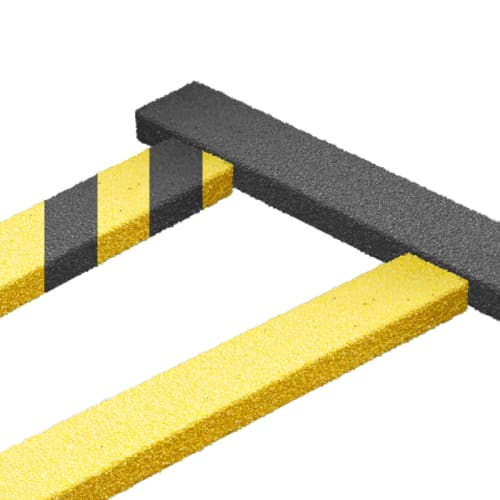 GFK Antirutschtreppenprofil