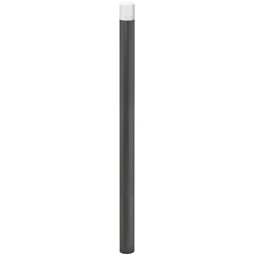 Kreuzungspfosten GUIDANCE schwarz mit weißer Kappe