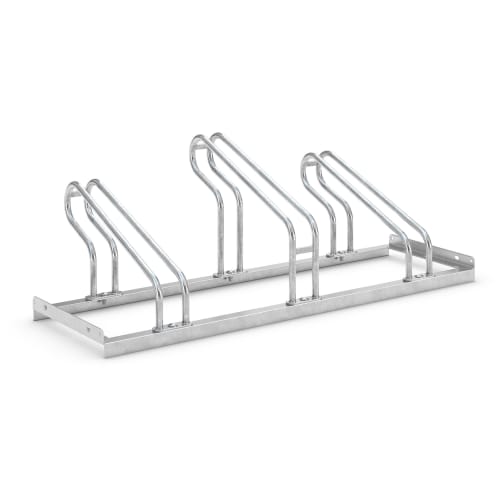 Fahrradständer CITY LOCK 2000 BF aus verzinktem Stahl für bis zu 4 Fahrräder