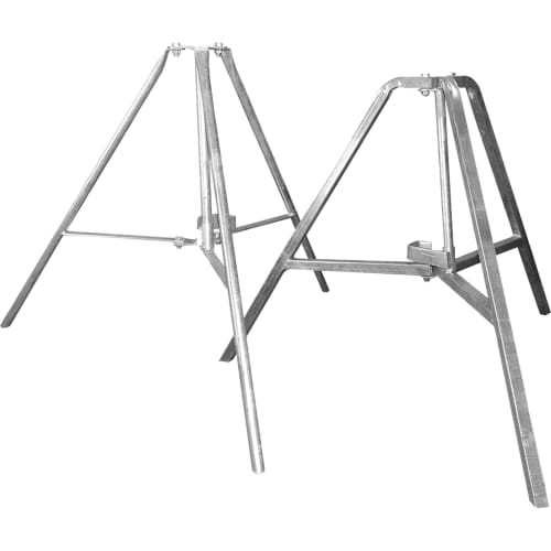 Dreifußständer aus Metall für Schalungsstützen, stabiler dreibeiniger Ständer für Bauarbeiten