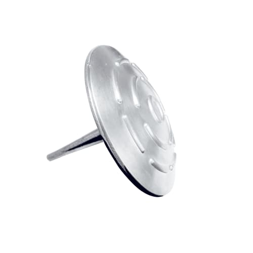 Runder Markierungsnagel aus Aluminium mit 100 mm Durchmesser