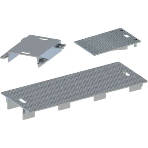 Schlauch- und Kabelbrücken-System WACHTWERK X® aus Stahl Einzelelemente in verschiedenen Größen und Formen