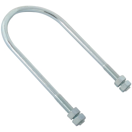 Metallanker zum Einbetonieren für Parkplatzsperrbügel FLAT mit Schrauben, 3er Set