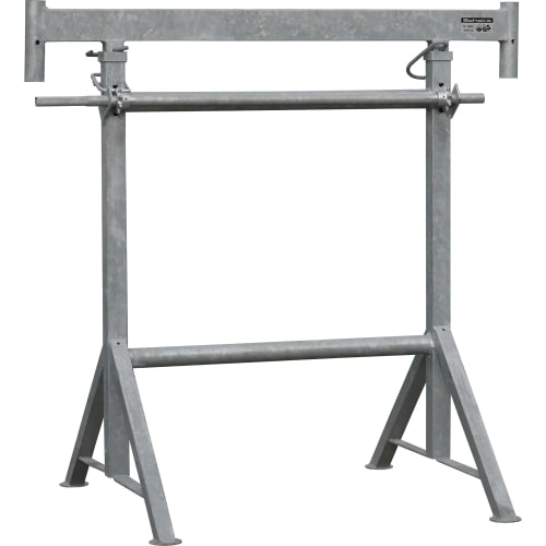 Kurbel-Gerüstbock K1200 aus verzinktem Stahl mit einer Tragkraft von 1600 kg, GS-geprüft