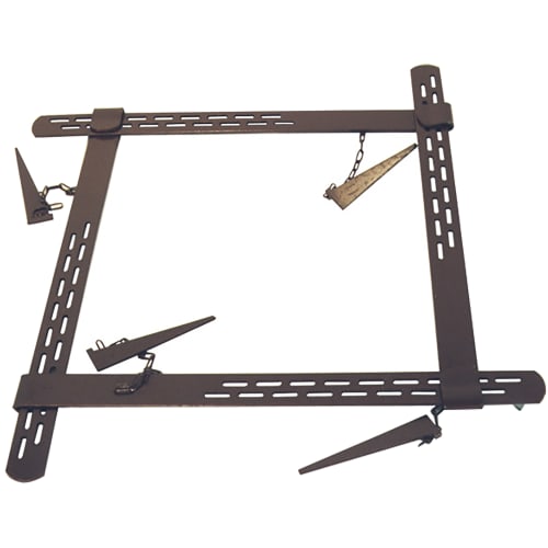 Säulenzwinge B&S Pro aus Metall mit verstellbaren Spannkeilen