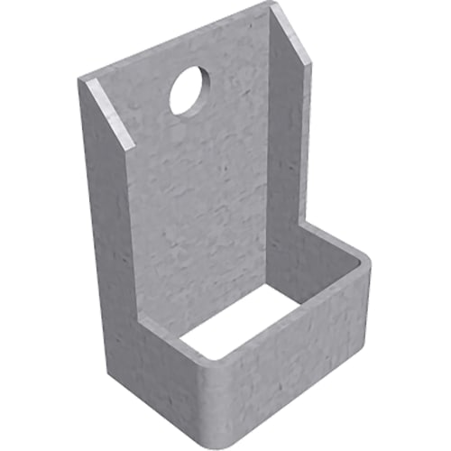 Einhängeschuh für Gerüste aus Metall mit Tragkraft 18 kN