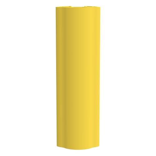 d-flexx® flexibler Regalbeinschutz ALFA in gelb zum Schutz von Regalbeinen