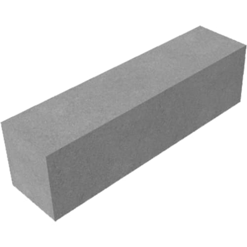 Beton-Mauerstein Massivo Classico Grundstein in grauer Farbe