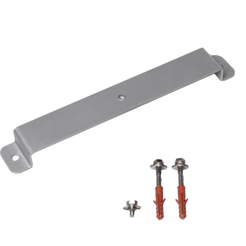 Bodenhalter aus Metall für Abfallsammler 80L und 120L mit Schrauben und Dübeln