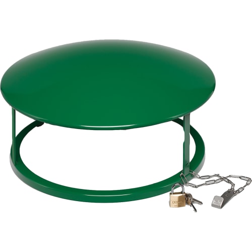 Grünes Dach Stogas für Standascher mit Schloss und Kette