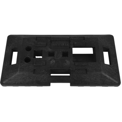 Schwarze TL Fußplatte K1 Nordic Typ TL 56 K1 aus robustem Material