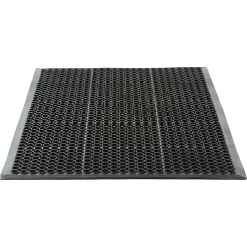 Antirutschmatte Arbeitsplatzmatte YOGA GRIP BASIC mit gelochter Oberfläche schwarz