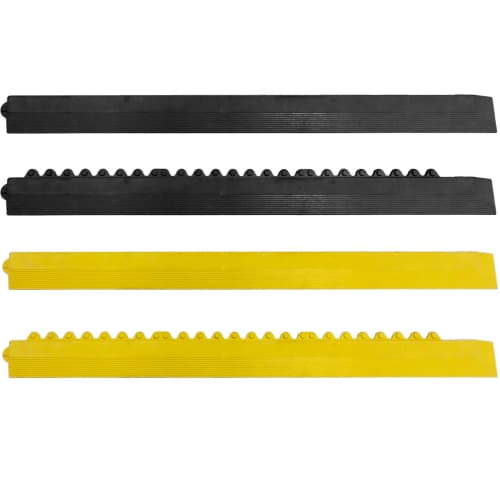 Randleiste YOGA SOLID SPARK in schwarz und gelb, rutschhemmend, für industrielle Anwendungen