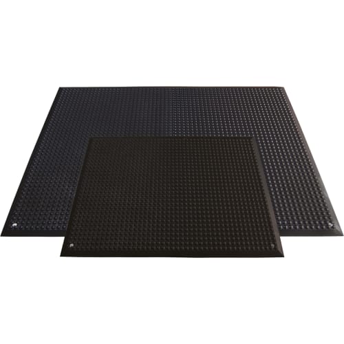 Antistatische Noppenmatte YOGA ERGO STAT schwarz mit Noppenstruktur