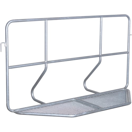 Stabiles Polizeigitter Hamburger Gitter starr aus Metall mit Gitterboden