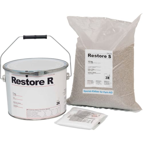 Spezial-Kleber für Radstopp PARK-AID mit Restore R und Restore S Komponenten