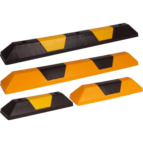 Leitschwelle und Parkschwelle EASY in verschiedenen Größen und Farben schwarz-gelb und orange-schwarz