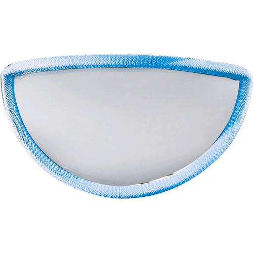 Rückspiegel mit blauem Rahmen für Gabelstapler zur 180 Grad Überprüfung von 3 Richtungen