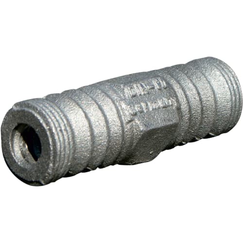 Wassersperre für Spannstab aus Metall mit Gewinde