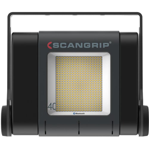 LED-Baustrahler SITE LIGHT 40 von SCANGRIP mit Bluetooth-Funktion