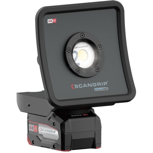 LED-Baustrahler NOVA 2 CONNECT von SCANGRIP, kabelloser Baustrahler mit Akku