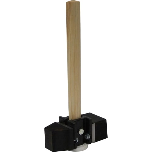 Probst Gummihammer mit Holzgriff und schwarzem Gummikopf